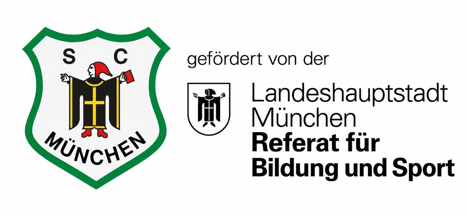 Gefördert von der Landeshauptstadt München, Referat für Bildung und Sport